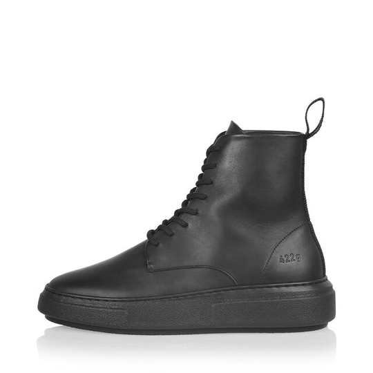 422g black leather