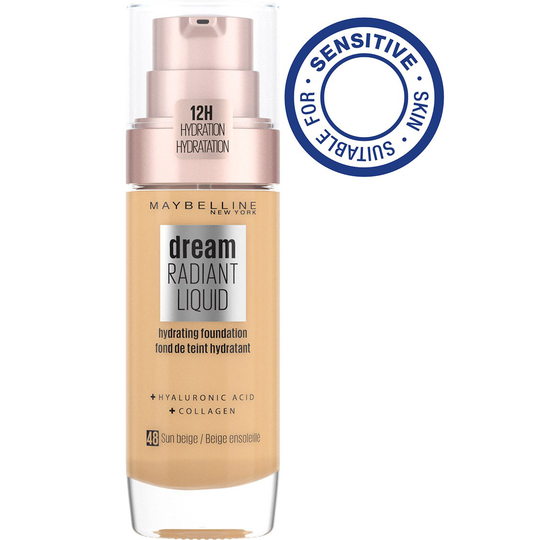 Maybelline New York Radiant Liquid Foundation 048 Sun Beige