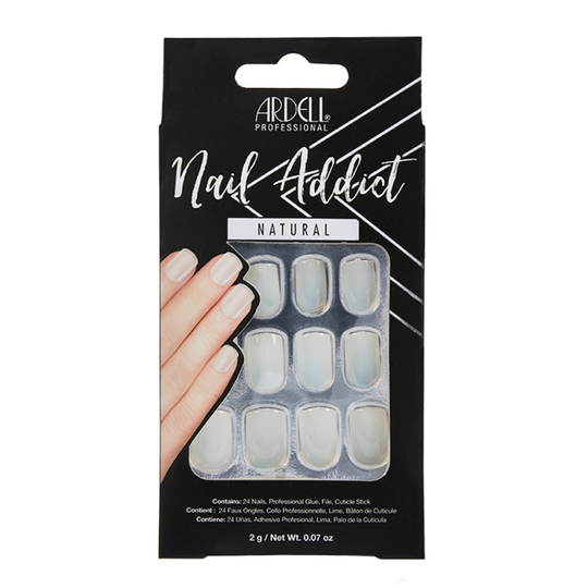 Ardell Nail Addict Natural Squared