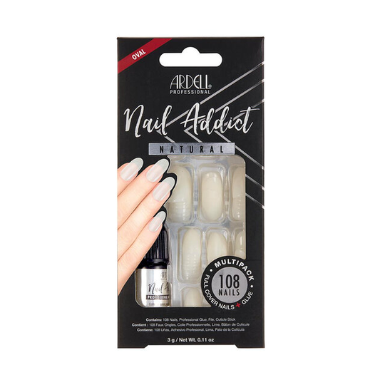 Nail Addict Natural Multipack Oval