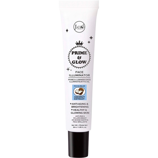 J. Cat Beauty Prime & Glow Face Illuminator Pink Under Glow Coconut
