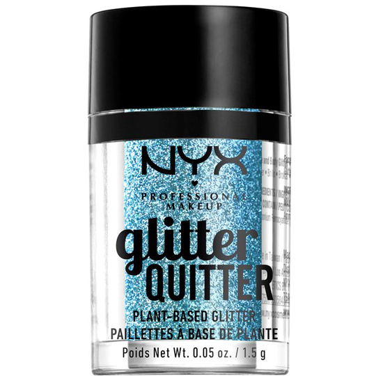 NYX PROFESSIONAL MAKEUP Glitter Quitter Plant Based Glitter Blue