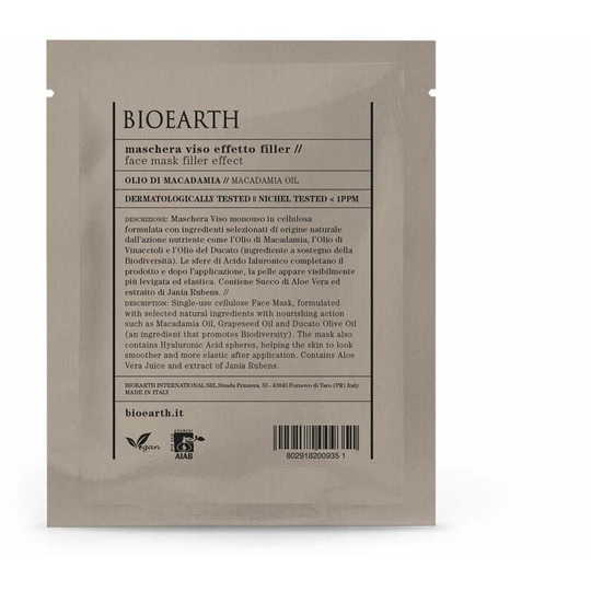Bioearth Sheetmask Filler Effect 15 ml