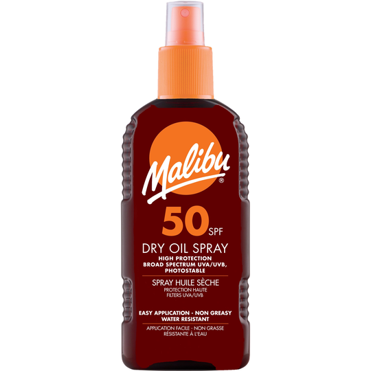 Malibu Dry Oil Spray SPF 50 200 ml