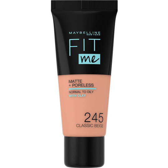 Maybelline New York Fit Me Matte + Poreless 245 Classic Beige