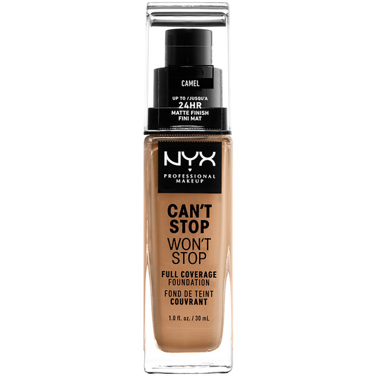 NYX PROFESSIONAL MAKEUP Can't Stop Won't Stop Foundation Camel