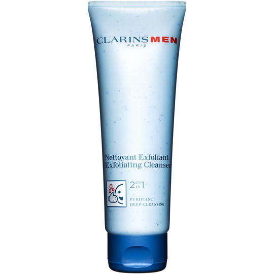 Clarins Men 2 in 1 Exfoliating Cleanser, 125 ml Clarins Men Ansiktsrengöring