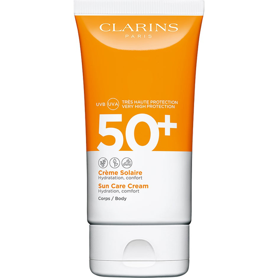 Clarins Sun Care Cream For Body SPF50 | Högt solskydd för kroppen