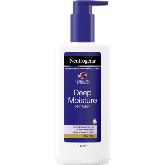 Neutrogena Norwegian Formula Deep Moisture Oil In Lotion 250 ml