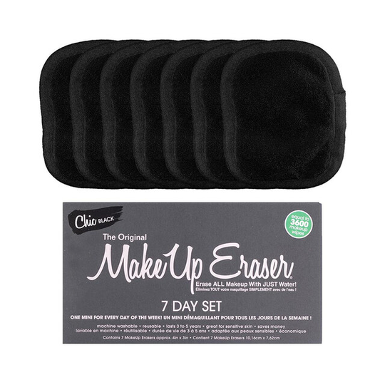 MakeUp Eraser Chic Black 7-day Set