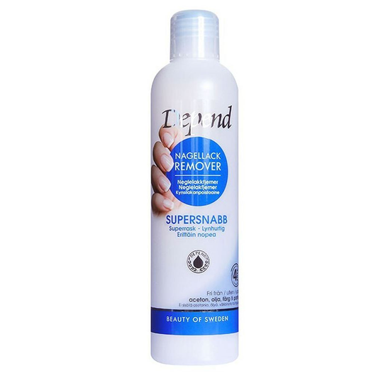 Depend Nagellackremover blå