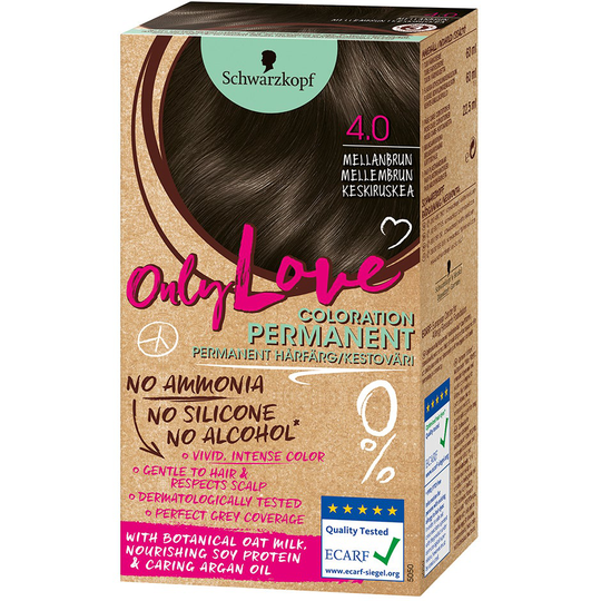 Only Love, Schwarzkopf Brun hårfärg