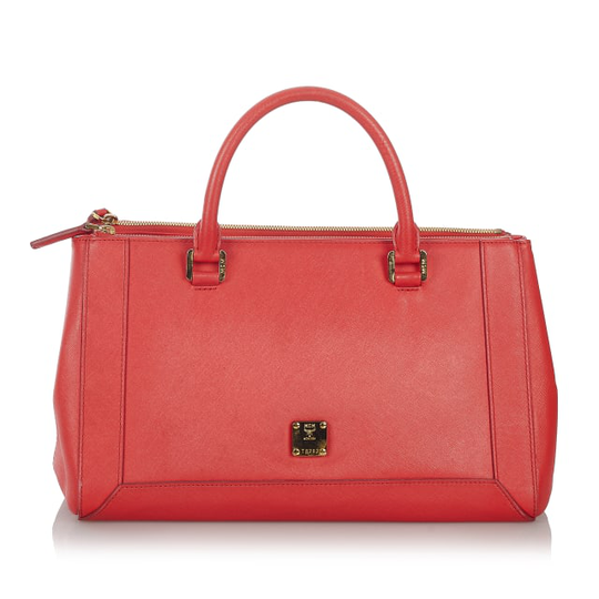 Mcm Nuovo Leather Satchel