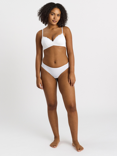 Flora wirefree bh med spets