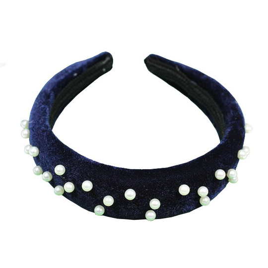 LYKO Diadem Velvet Pearl Blue