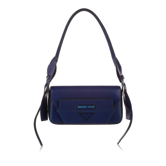 Prada Manuelle Leather Shoulder Bag