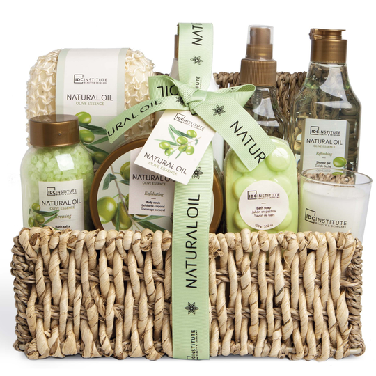 Natural Oil Basket 8 Pcs Giftset