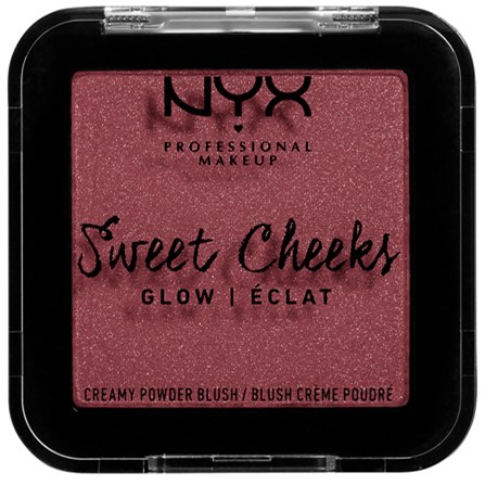 NYX PROFESSIONAL MAKEUP Sweet Cheeks Creamy Powder Blush Glowy Bang Ba