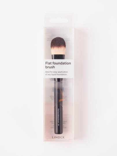 Platt foundationborste