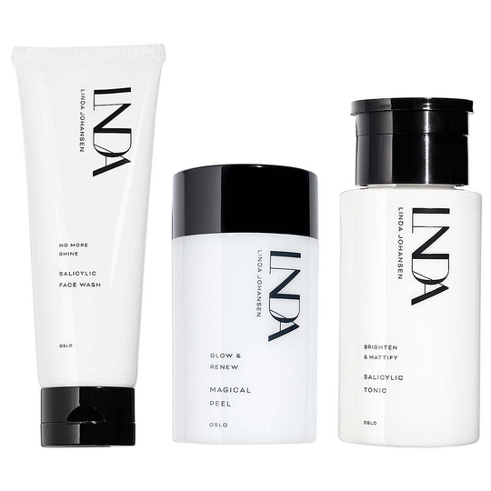 Oily Skin Cleansing Trio, LNDA Hudvård