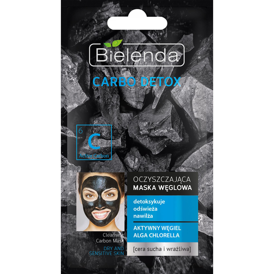 Bielenda CARBO DETOX Cleansing carbon mask for dry and sensitive skin