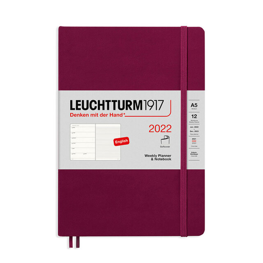 Kalender 2022 A5 Vecka/Notes