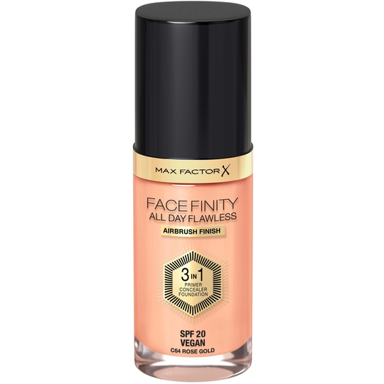 Max Factor Facefinity All Day Flawless Foundation 64 Rose Gold