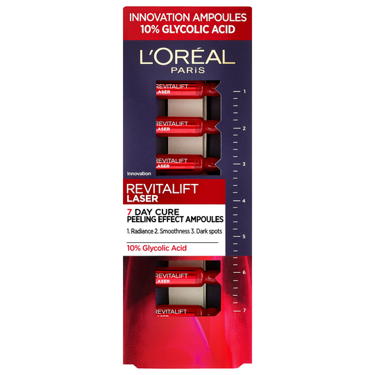 Loreal Paris Revitalift Laser X3 7 day Cure Peeling Effect Ampoules 7