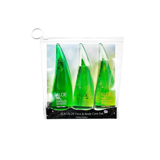 Holika Holika Jeju Aloe Face And Bodycare Set 165 ml