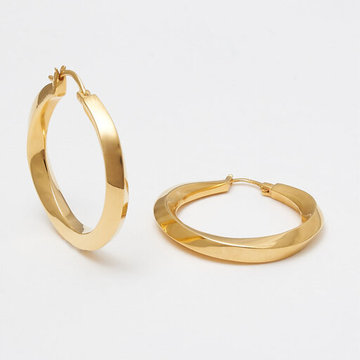 Big Swirl Hoops