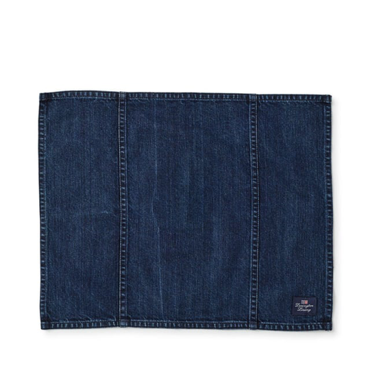 Icons Cotton Twill Denim Placemat
