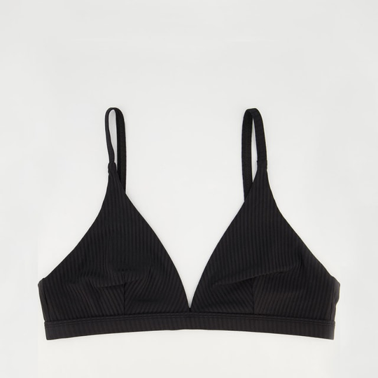 Aquaholic Triangle Bikini - Black