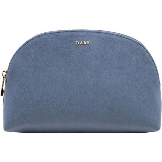 Velvet Make-Up Pouch Large, Dark Necessärer