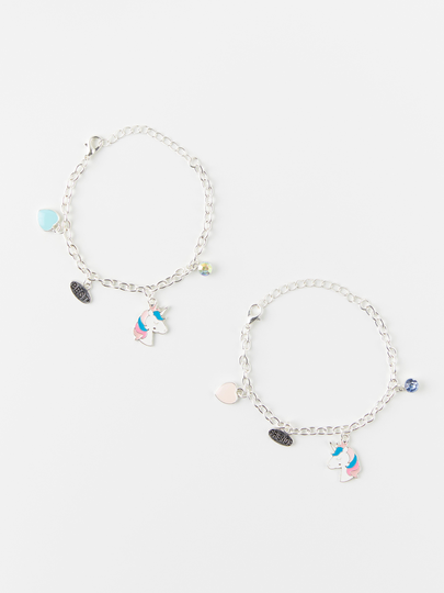 2-pack armband för bästa vänner