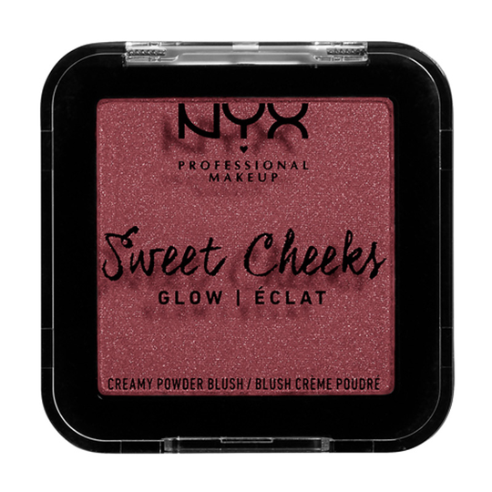 NYX Professional Makeup Sweet Cheeks Creamy Powder Blush Glowy Bang Bang