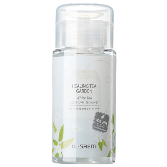 The Saem Healing Tea Garden White Tea Lip & Eyes Remover Agua Micelar