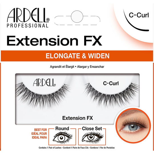 Extension FX C Curl, Ardell Lösögonfransar