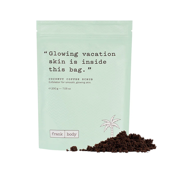 Coconut Coffee Scrub 200g, Frank Body Kroppsskrubb