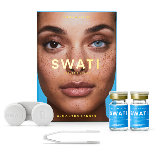 SWATI Cosmetics Natural colours Aquamarine
