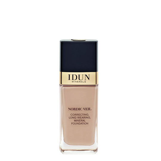 IDUN Minerals Liquid Mineral Foundation Nordic Veil Ingrid Cool Medium 26 ml