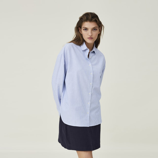 Edith Organic Cotton Oxford Shirt