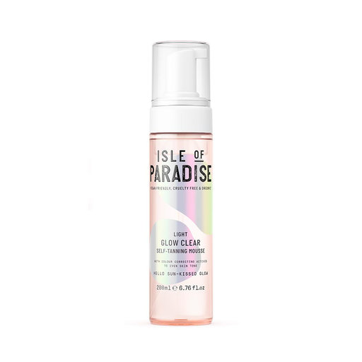 Glow Clear Self Tanning Mousse, Light