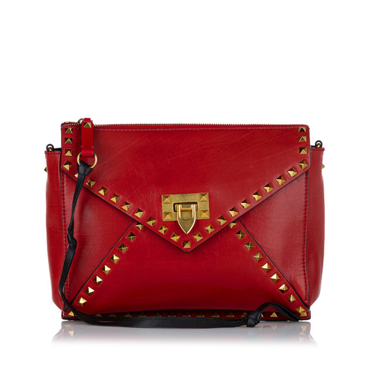 Valentino Rockstud Leather Crossbody Bag
