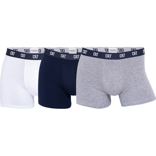 Cr7 3-pack Trunk - Ekologisk Bomull - Flerfärgad