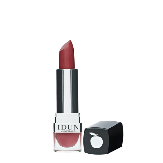 IDUN Minerals Matte Lipstick Körsbär Rose Pink 4 g