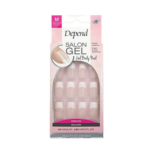 Salon Gel Nude Medium Square