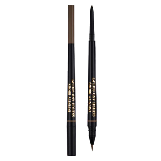 LH cosmetics Infinity Power Brows Sketch And Sculpt Liquid Liner & Pencil Taupe