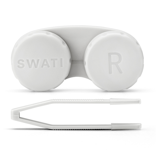 Swati Cosmetics Lens Case & Tweezers