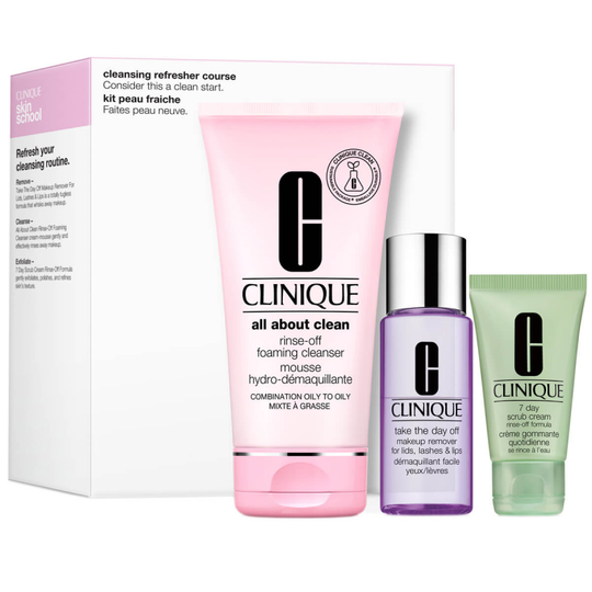 Clinique Cleansing Refresher Course Set