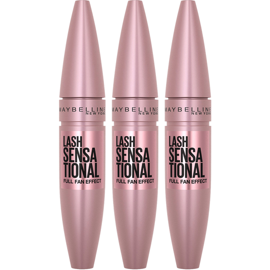 Maybelline New York Lash Sensational Black x 3